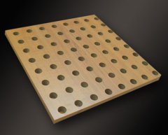 防火阻燃孔木吸音板,木质吸音板